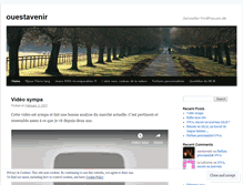 Tablet Screenshot of ouestavenir.wordpress.com