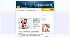 Desktop Screenshot of eiaculazioneprecoce1.wordpress.com