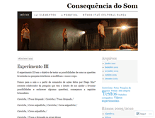 Tablet Screenshot of consequenciadosom.wordpress.com