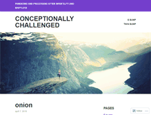 Tablet Screenshot of conceptionallychallenged.wordpress.com