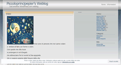 Desktop Screenshot of piccoloprincipepier.wordpress.com