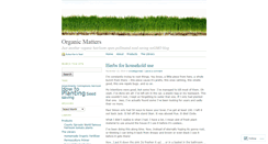 Desktop Screenshot of countrysprout.wordpress.com