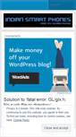 Mobile Screenshot of indiansmartphones.wordpress.com