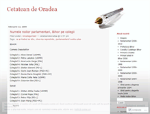 Tablet Screenshot of cetateandeoradea.wordpress.com