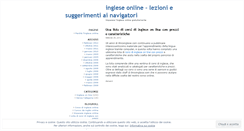 Desktop Screenshot of ingleseonline.wordpress.com