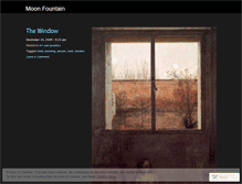 Tablet Screenshot of moonfountain.wordpress.com