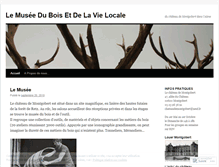 Tablet Screenshot of museemontgobert.wordpress.com