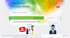 Desktop Screenshot of obatkutildikemaluanwanita08.wordpress.com