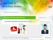 Tablet Screenshot of obatkutildikemaluanwanita08.wordpress.com