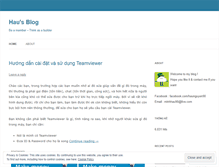 Tablet Screenshot of haunguyen90.wordpress.com