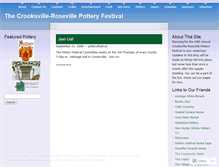 Tablet Screenshot of potteryfestival.wordpress.com