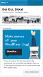 Mobile Screenshot of getoutsitka.wordpress.com