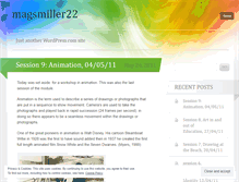 Tablet Screenshot of magsmiller22.wordpress.com