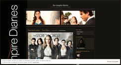 Desktop Screenshot of fanvampired.wordpress.com