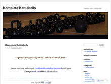 Tablet Screenshot of kompletekettlebells.wordpress.com