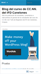Mobile Screenshot of ccnnifdcanelones.wordpress.com