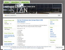 Tablet Screenshot of persiapanstan.wordpress.com