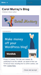 Mobile Screenshot of carolmurray.wordpress.com