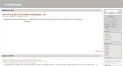 Desktop Screenshot of invinceble.wordpress.com