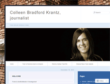 Tablet Screenshot of colleenbradfordkrantz.wordpress.com