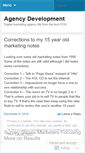 Mobile Screenshot of agencydev.wordpress.com