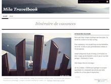 Tablet Screenshot of milatravelbook.wordpress.com