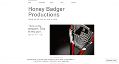 Desktop Screenshot of hbproductions.wordpress.com