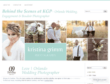 Tablet Screenshot of kristinagphotography.wordpress.com
