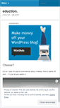 Mobile Screenshot of eduction.wordpress.com