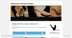 Desktop Screenshot of karinspilates.wordpress.com