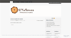 Desktop Screenshot of eltalleruco.wordpress.com