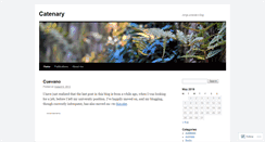 Desktop Screenshot of catenary.wordpress.com