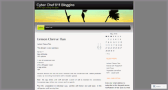 Desktop Screenshot of cyberchef911.wordpress.com