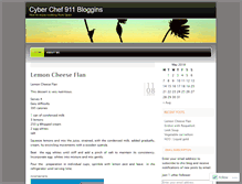 Tablet Screenshot of cyberchef911.wordpress.com