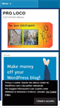 Mobile Screenshot of colturanoproloco.wordpress.com