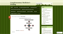 Desktop Screenshot of compmed.wordpress.com