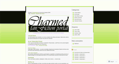 Desktop Screenshot of charmedfanfiction.wordpress.com