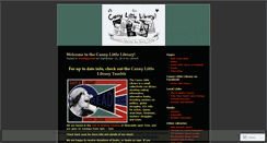 Desktop Screenshot of cannylittlelibrary.wordpress.com