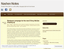 Tablet Screenshot of gjnashen.wordpress.com