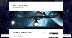 Desktop Screenshot of captainsblog1701.wordpress.com