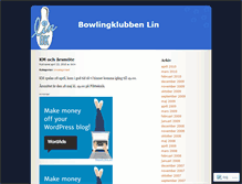 Tablet Screenshot of bklin.wordpress.com