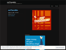 Tablet Screenshot of nottheremin.wordpress.com