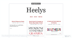 Desktop Screenshot of heelysitalia.wordpress.com