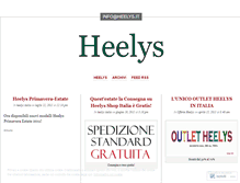 Tablet Screenshot of heelysitalia.wordpress.com