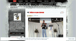 Desktop Screenshot of oracaoeevangelismo.wordpress.com