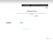 Tablet Screenshot of abcomputing.wordpress.com