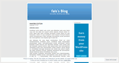 Desktop Screenshot of kutankrobek.wordpress.com