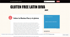 Desktop Screenshot of glutenfreelatindiva.wordpress.com