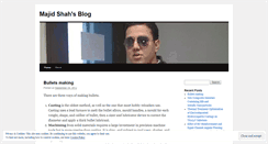 Desktop Screenshot of majidshah.wordpress.com