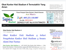 Tablet Screenshot of obatkankerhatistadium4321herbalmujarab7.wordpress.com